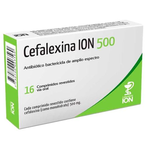 Cefalexina Ion 500 mg x 16 Comp
