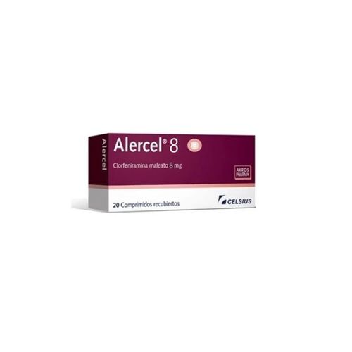 Alercel 8 mg x 20 Comp