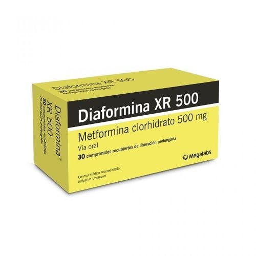 Diaformina XR 500 x  30 Comp