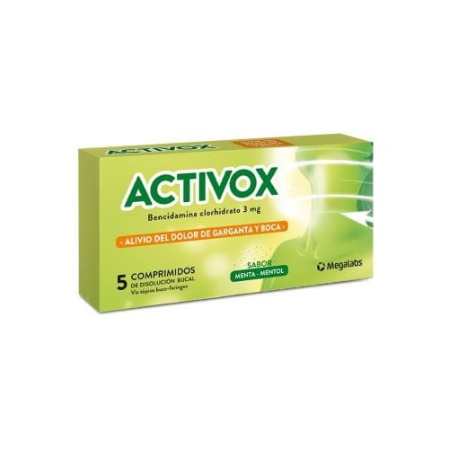 Activox 3 mg x 5 Comp