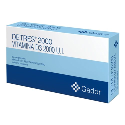 Detres 2000 UI x 30 Comp