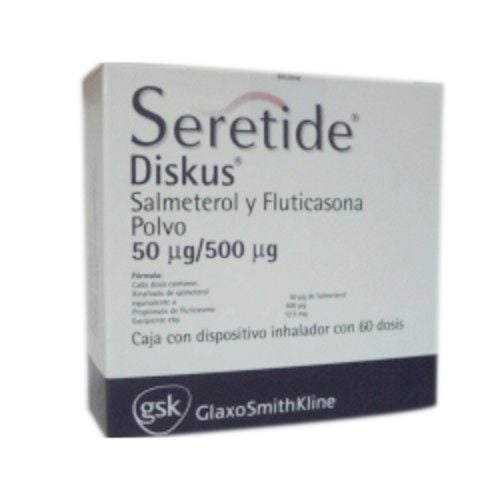 Seretide Diskus 50/500 mg x 60 Dosis