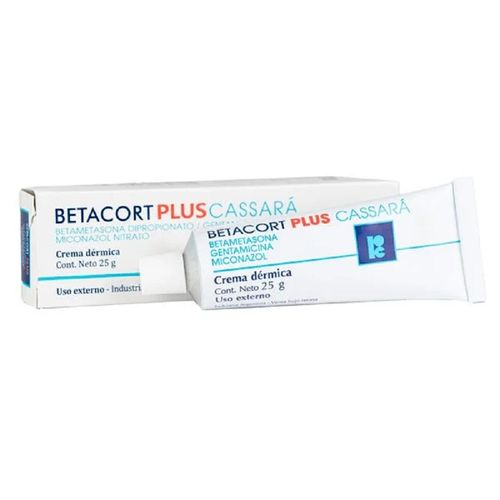 Crema Dérmica Betacort Plus Cassara x 25 g