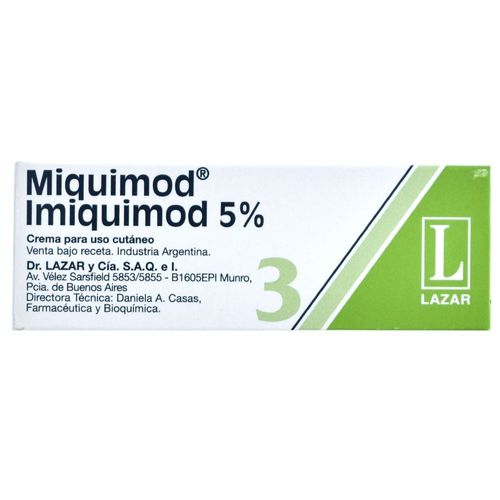 Miquimod 5% Crema x 3 g