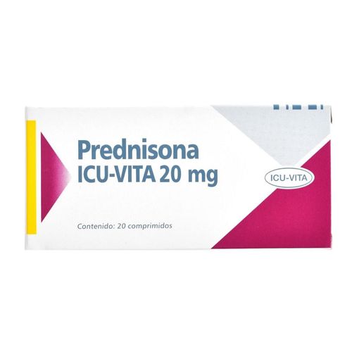 Prednisona Icu 20 mg x  20 Comp