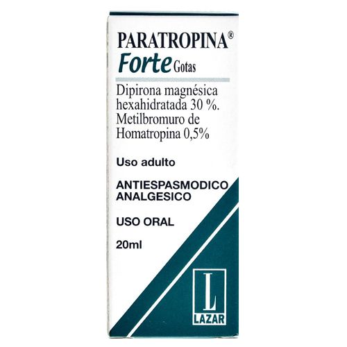 Paratropina Forte Gotas x 20 ml