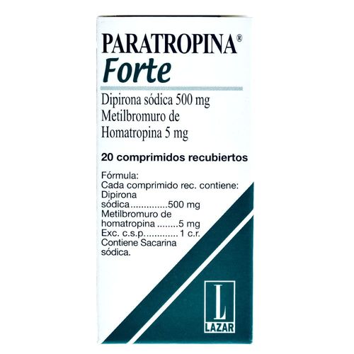 Paratropina Forte x 20 Comp