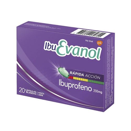 Ibu Evanol x 20 Cápsulas Blandas