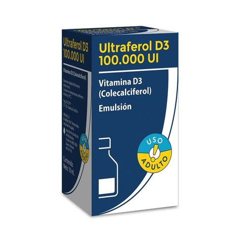 Ultraferol D3 100000 U.I. Emulsión Oral x 10 ml