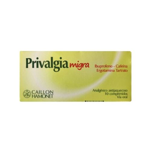 Privalgia Migra x 10 Comprimidos