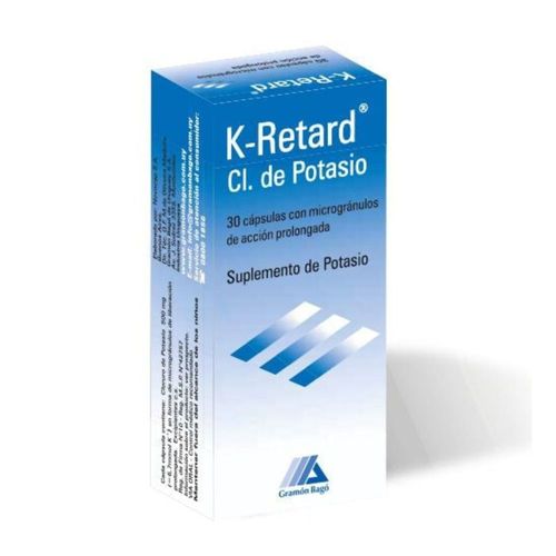 K Retard x 30 Cápsulas