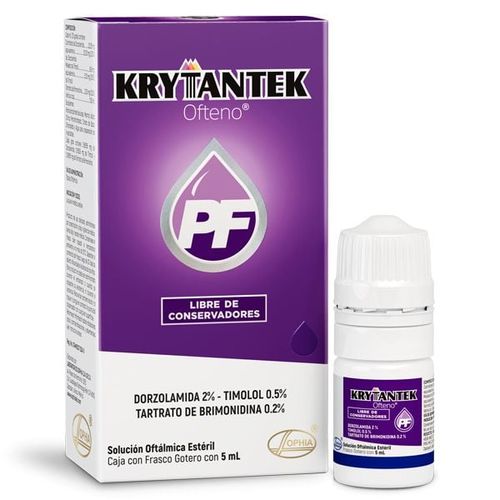 Solución Oftálmica Krytantek Ofteno Pf x 5 ml