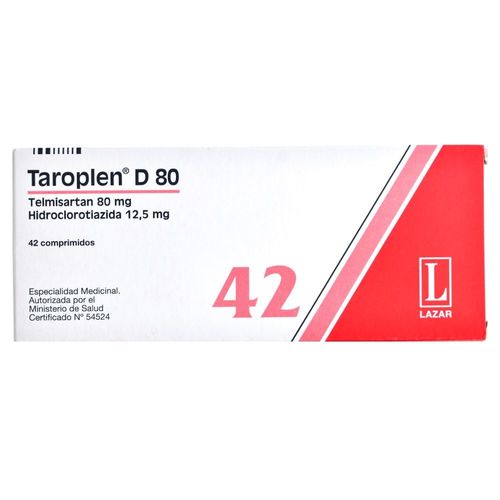 Taroplen D 80 x mg x 42 Comp