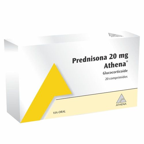 Prednisona 20 mg Athena x 20 Comp