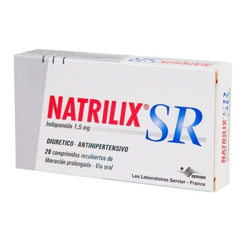 Natrilix SR Indapamida 1.5 mg x 28 Comp