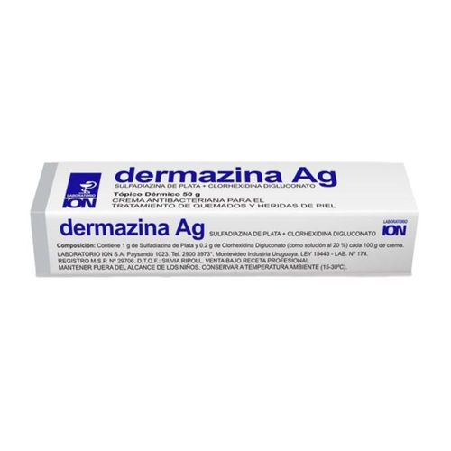 Crema Dérmica Dermazina Ag x 50 g