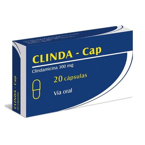 Clinda Cap 300 mg x 20 Cáps