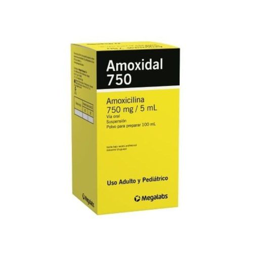 Amoxidal 750 mg Suspensión x 100 ml