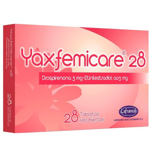 Yaxfemicare x 28 Comprimidos