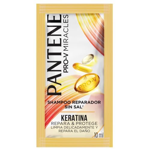 Shampoo Sachet Pantene Keratina x 10 ml