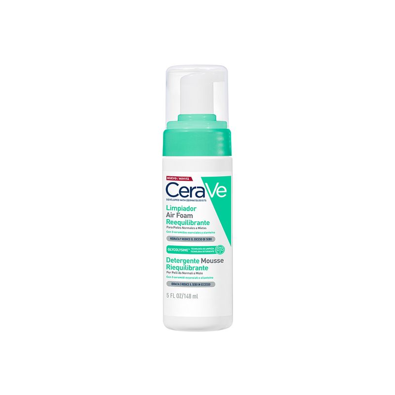 limpiador-cerave-air-foam-reequilibrante-x-148-ml