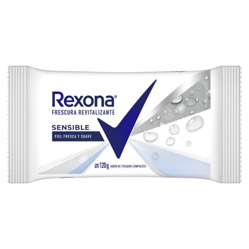 Jabon en Barra Rexona Sensible x 120 g