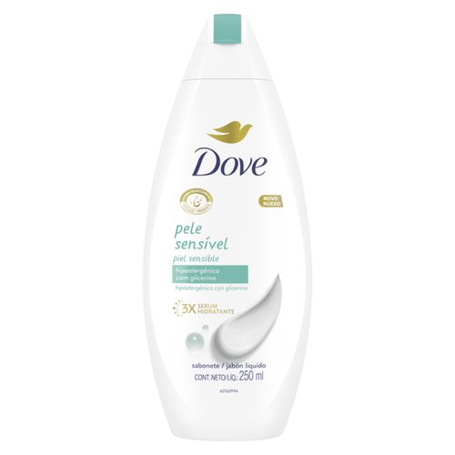 Jabon Liquido Dove Piel Sensible x 250 ml