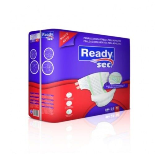Pañales para Adultos Readysec Elastizados Talle M x 24 un