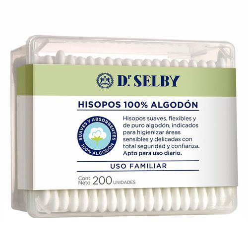 Hisopos Dr Selby x 200 un