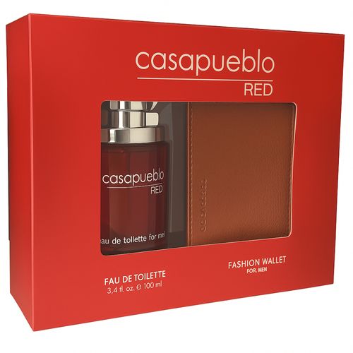 Set Casapueblo Navy Red EDT + Billetera