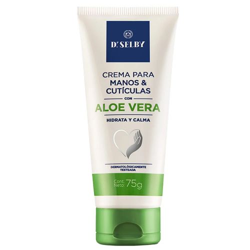 Crema para Manos Dr Selby con Aloe Vera x 75 ml