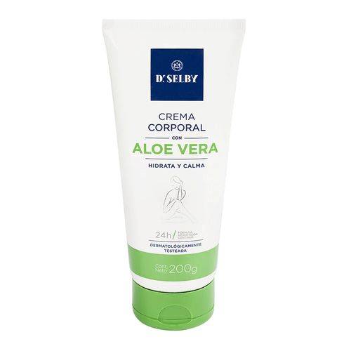 Crema Corporal Dr Selby con Aloe Vera x 200 g