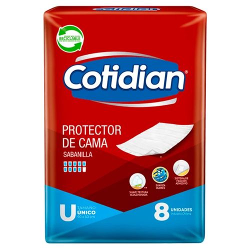 Protector de Cama Sabanilla Cotidian x 8 un